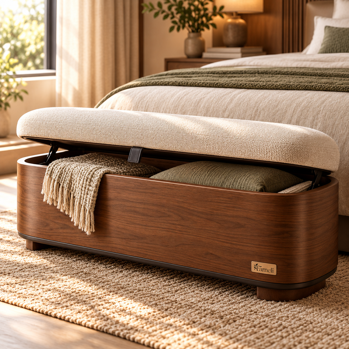 Farneli HavenLift Storage Bench