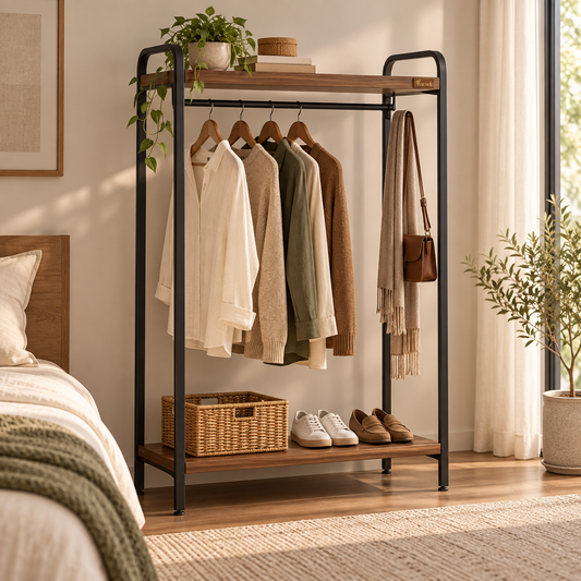 Farneli OakFrame Garment Rack