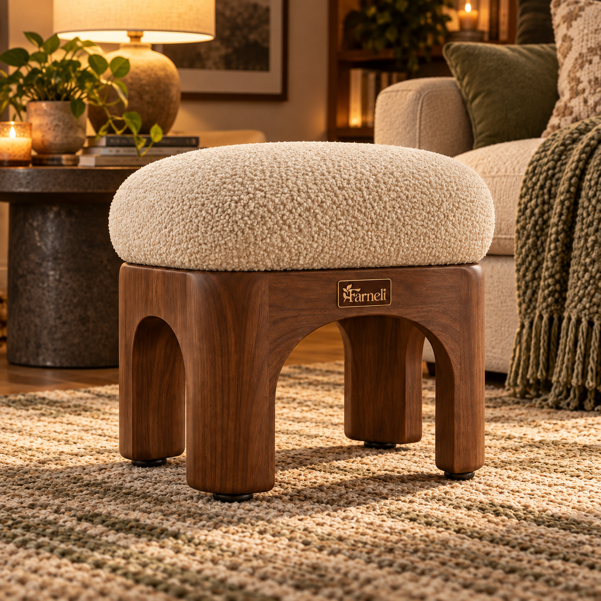 Farneli Arlo Accent Stool